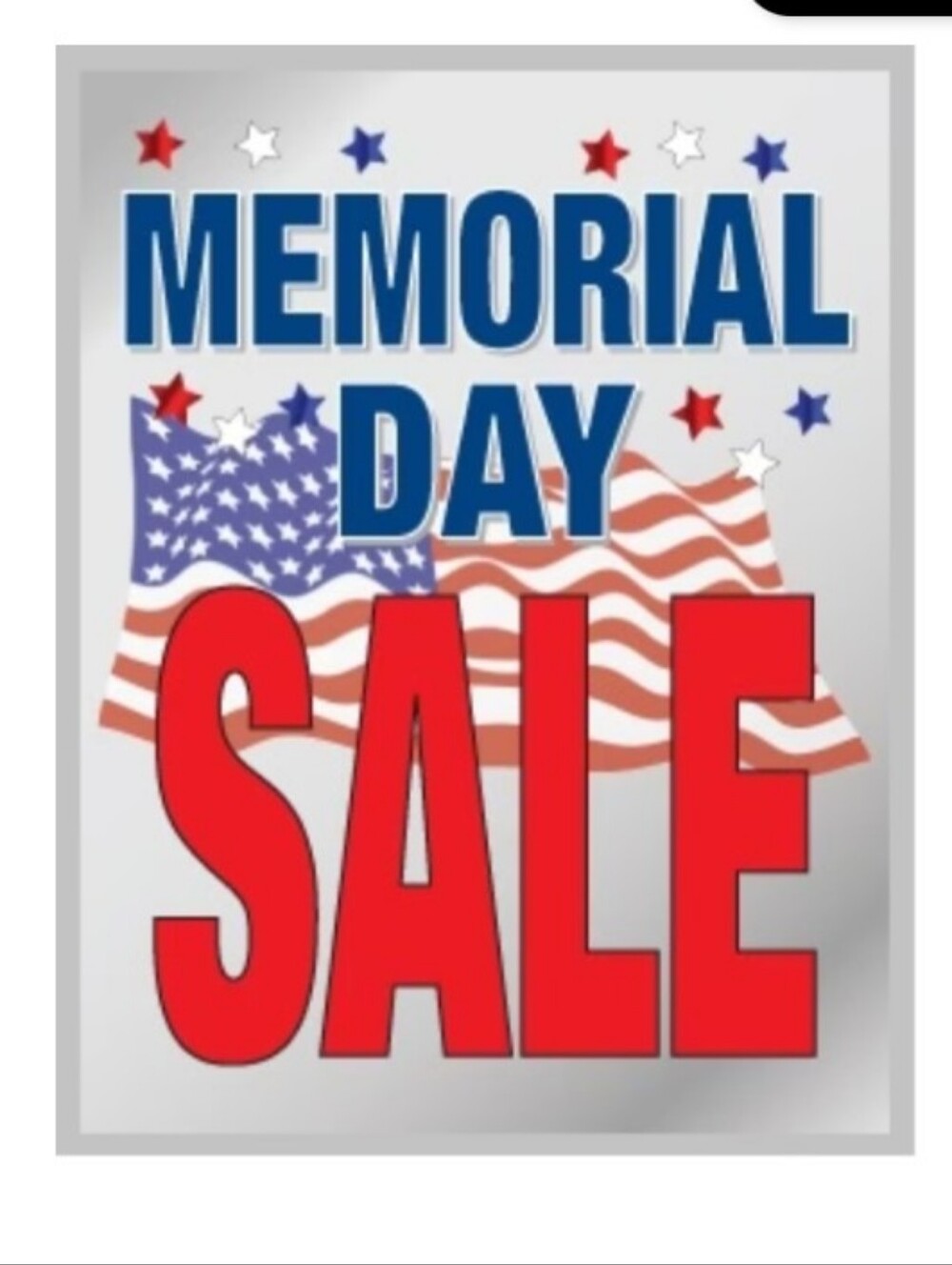❤️ MEMORIAL DAY WEEKEND SALE ❤️